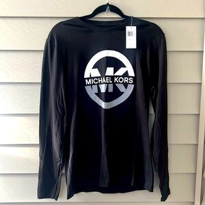 Michael Kors long sleeve cotton shirt NWT size S